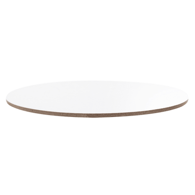 Set/5 Cake Card Rond BLANC (choisir la taille) - PME