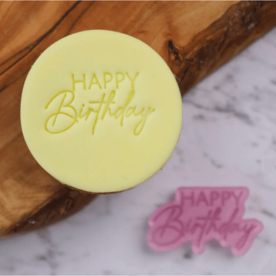 Signature Embossers - Happy Birthday - SWEET STAMP