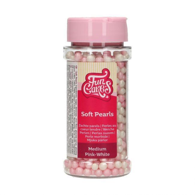 Soft Pearls - Rose & Blanc - FUN CAKES