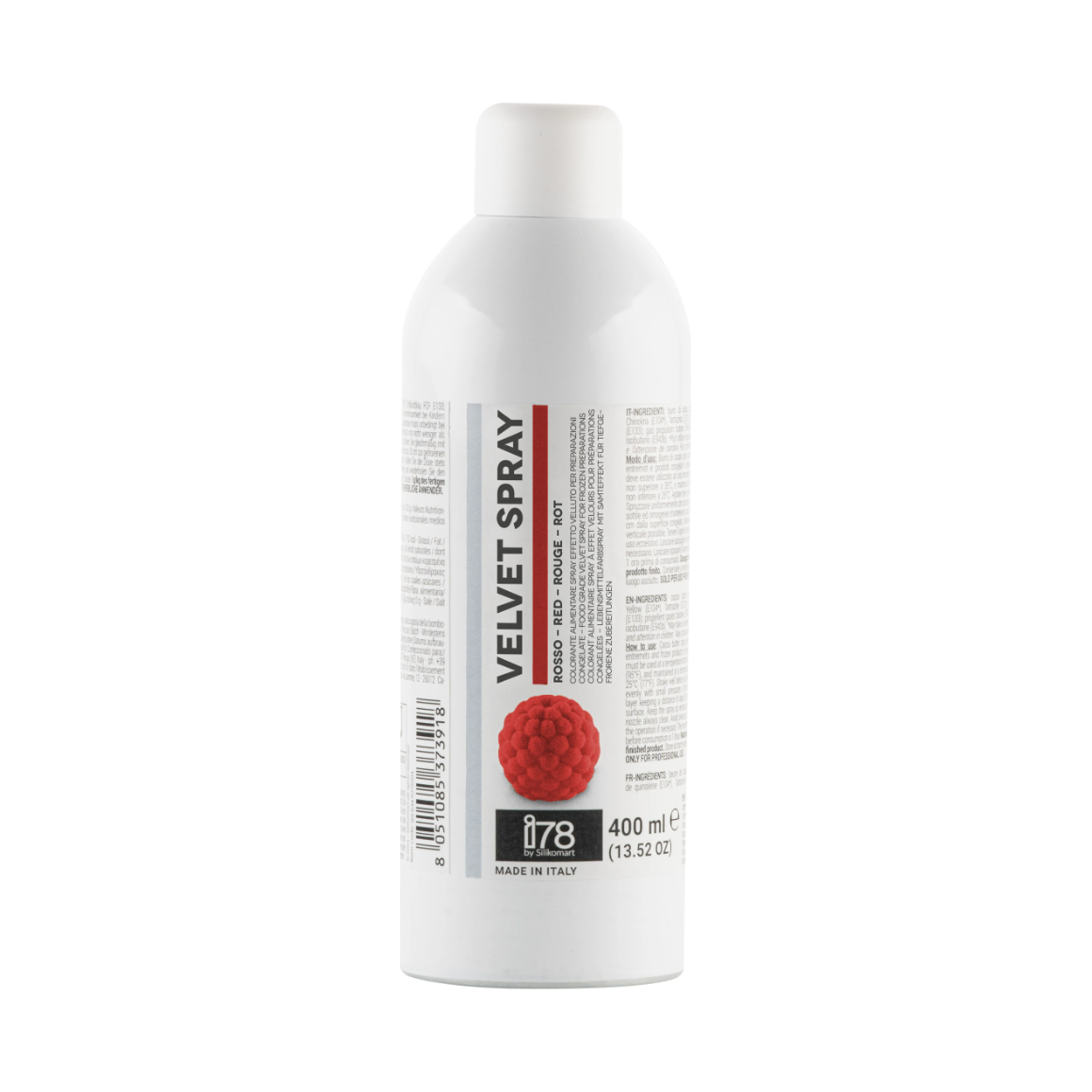 Spray Flocage Velours Rouge 400ml - SILIKOMART