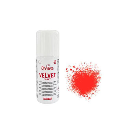 Spray Velours Decora - Rouge 100 ml - DECORA