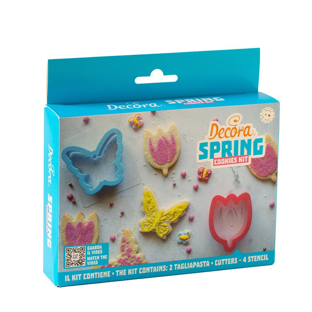 Kit Emporte-pièces Papillon Tulipe Spring Cookies Décora