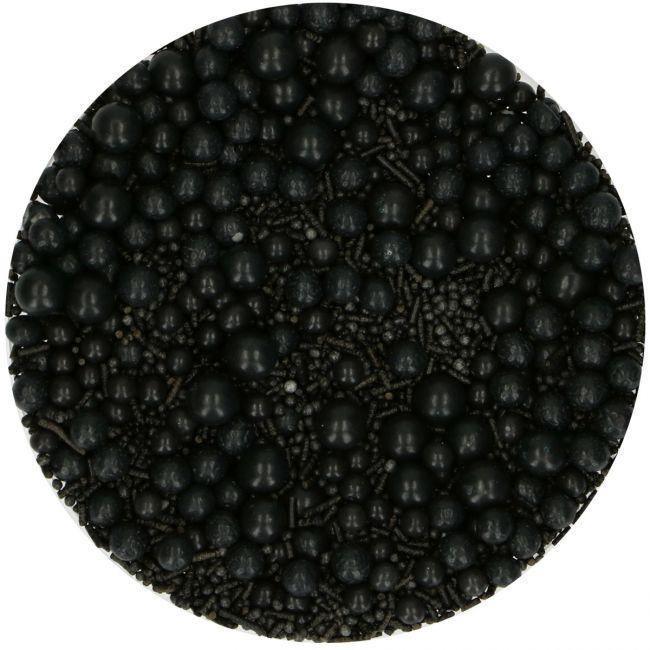 Sprinkles Black Mix - 65g - FUN CAKES