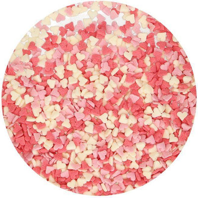 Sprinkles Mini Coeurs - 60g - FUN CAKES