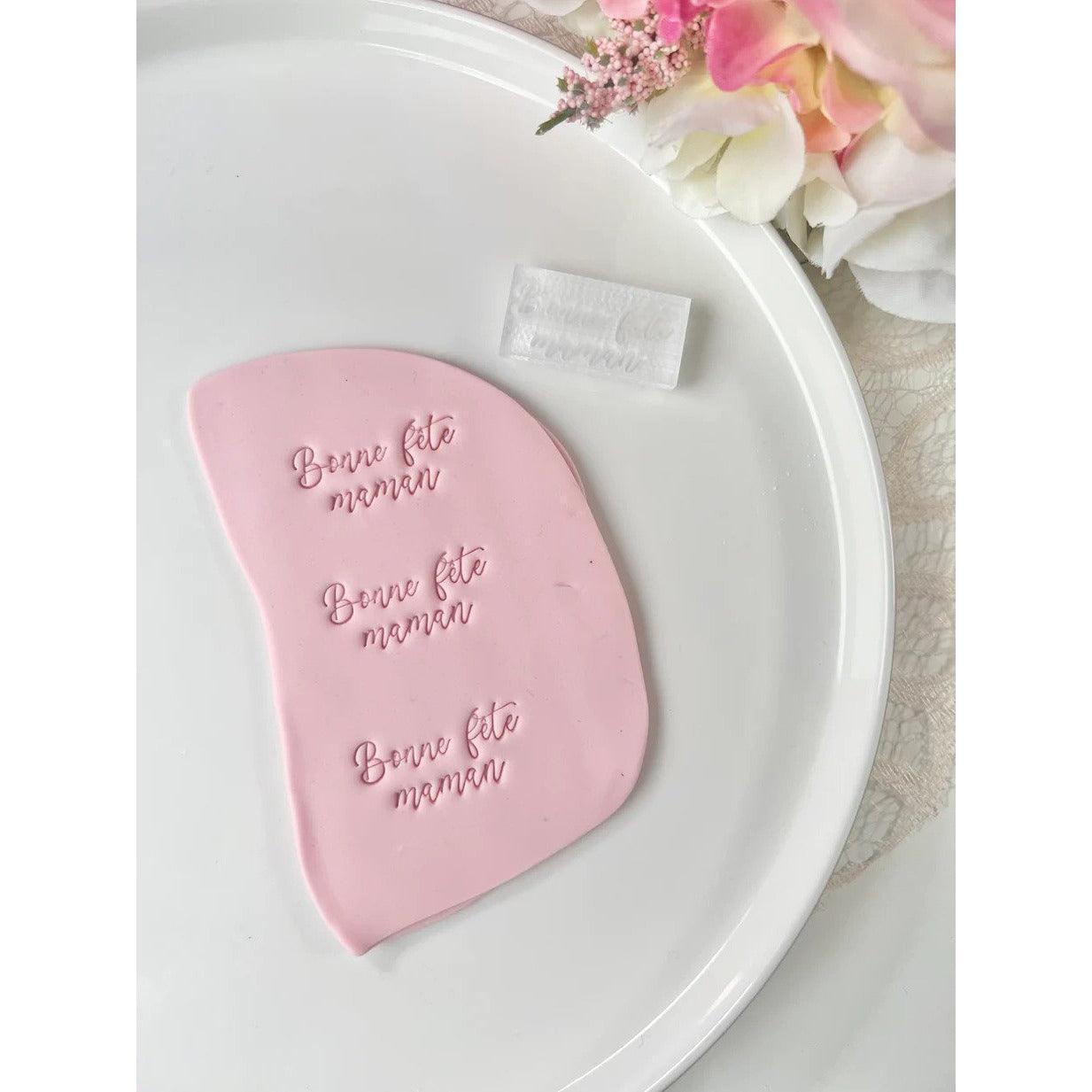 Stamp It - Bonne Fête Maman - OH MY COOKIE