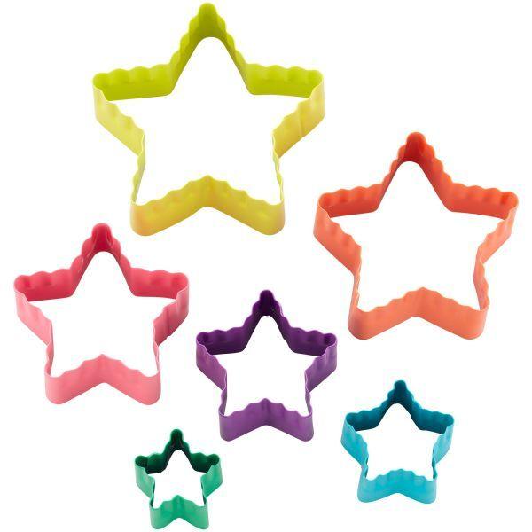 Double-sided Star Cookie Cutters Set/6