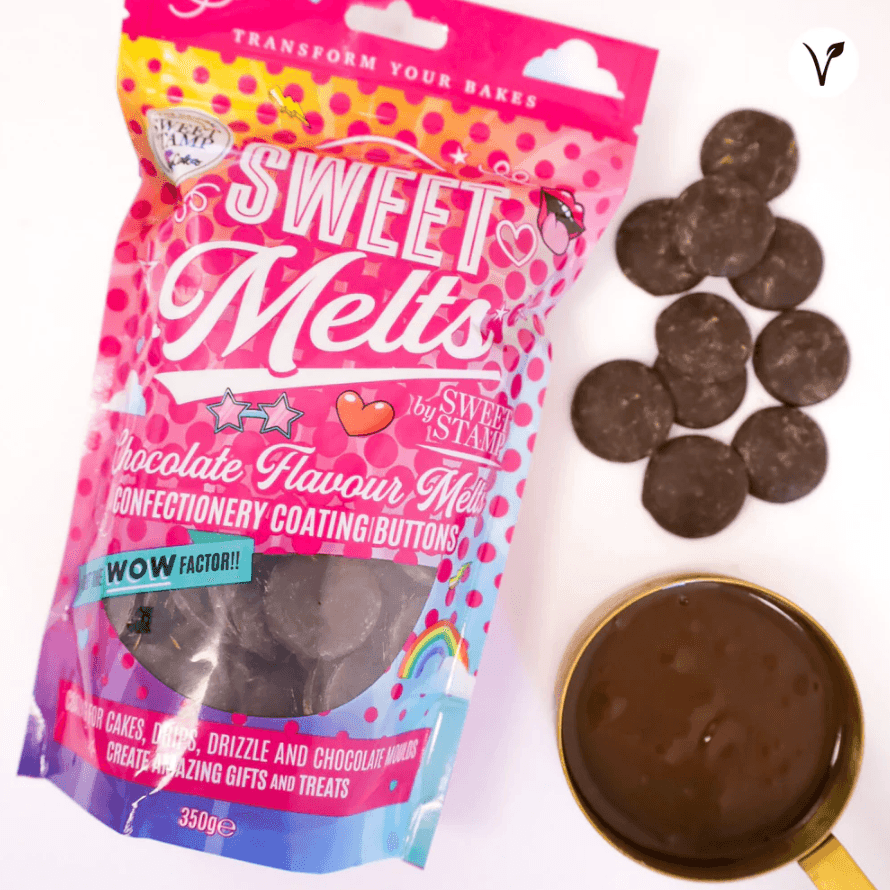 Sweet Melts - Vegan Dark Choco 350g - SWEET STAMP