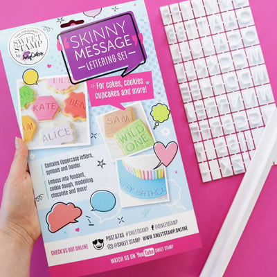 Sweet Stamp - SKINNY MESSAGE SET - SWEET STAMP