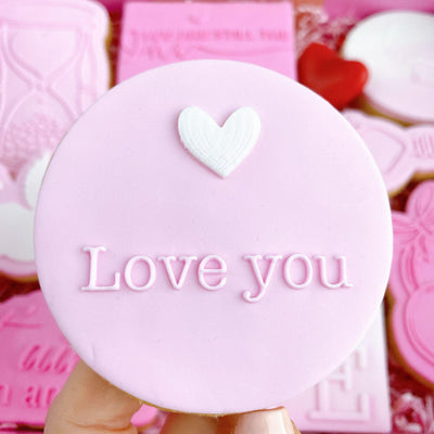 Tampon 3D - Love You - Patissland