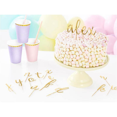 Topper Alphabet 53pcs - PARTY DECO