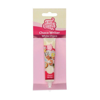 Tube d'Écriture Choco 25 g - Blanc - FUN CAKES