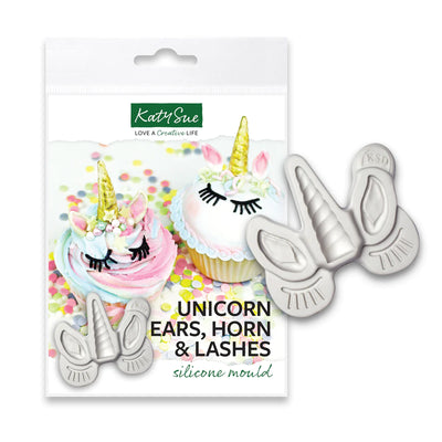 Katy Sue Mold - Unicorn Ears, Horn and Eyelashes