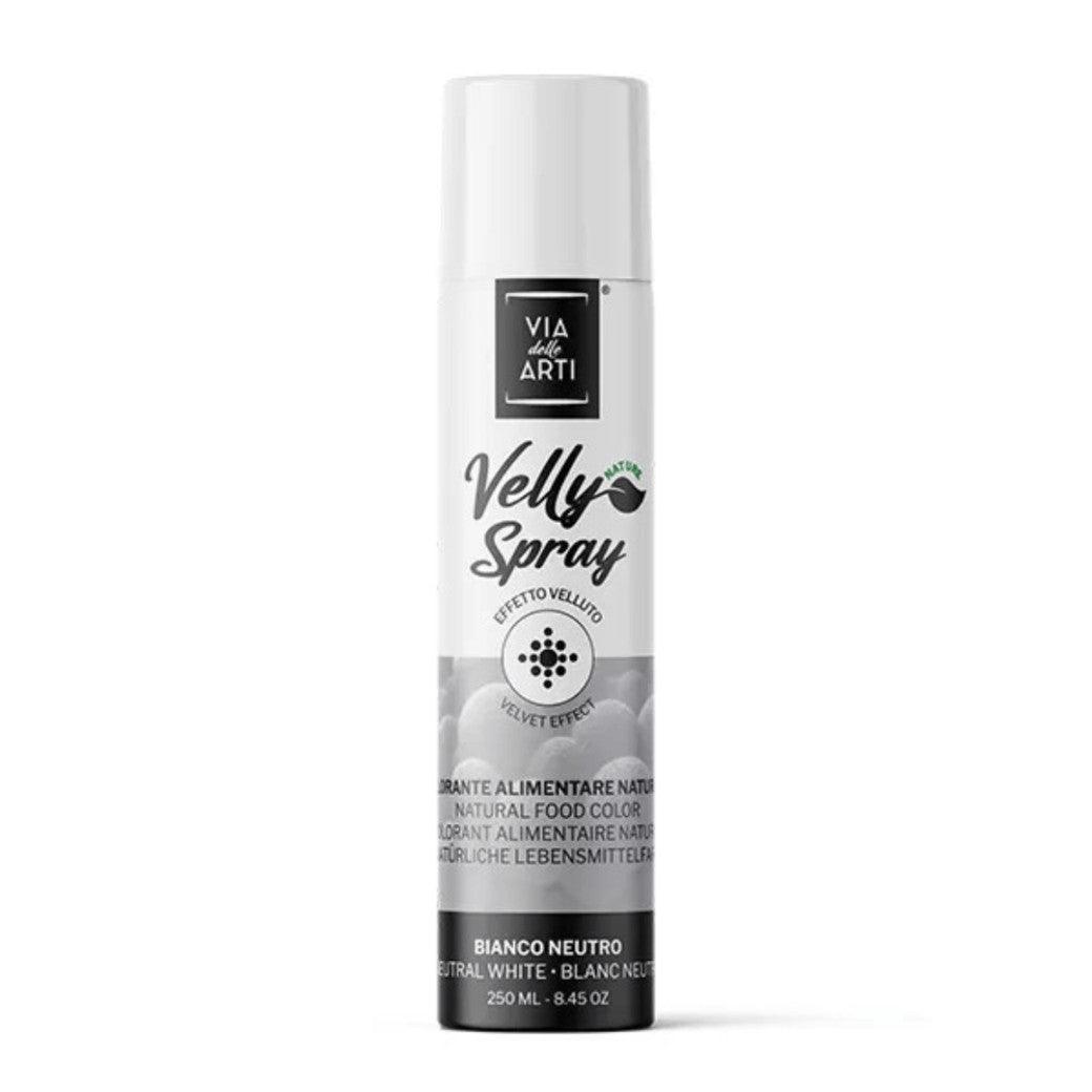 Velly Spray Flocage Velours - Blanc Neutre 250 ml - VELLY FOOD