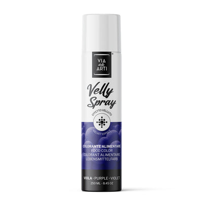 Velly Spray Flocage Velours - Violet 250 ml - VELLY FOOD