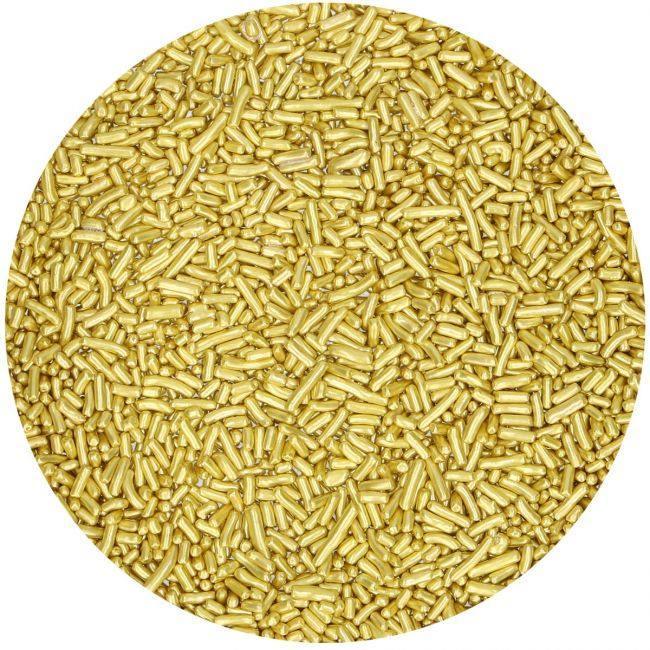 Vermicelles de sucre - Metallic Gold 80g - FUN CAKES