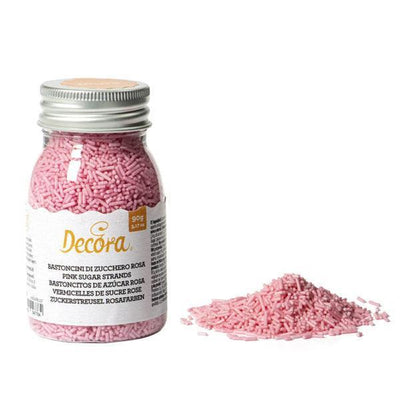 Vermicelles de sucre - Rose Candy 90g - DECORA