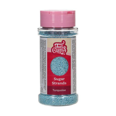 Vermicelles de Sucre - Turquoise 80g - FUN CAKES