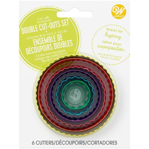 Emporte-pièces Double-face Rond Set/6